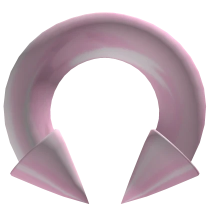 ✞ : 0g pink spiked horseshoe septum piercing