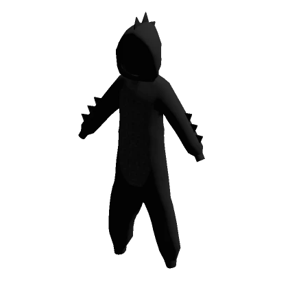 Black Dino Onesie