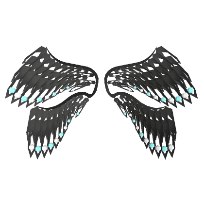 Eternal Dark Jewelled Wings