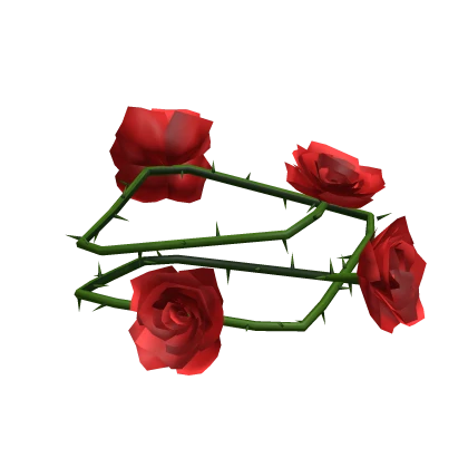 [Left] Red Shoulder Spiked Roses