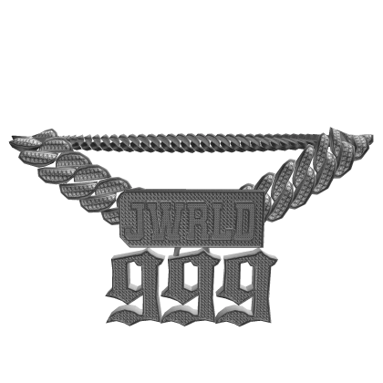 999 JWRLD Iced Out Chain