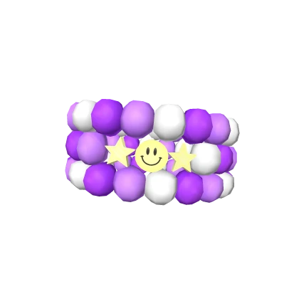 3.0 Purple Pearl Preppy Armband