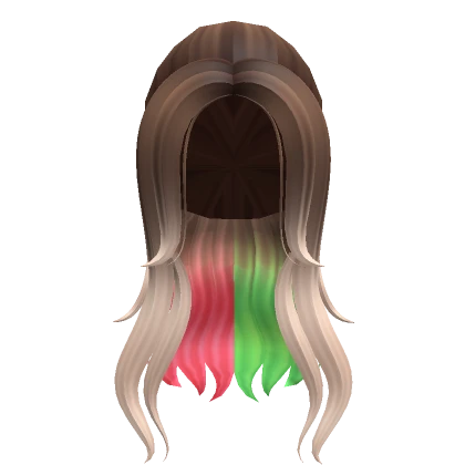 🍉Bella's Celebrity Blowout Waves in Watermelon