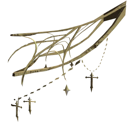 Spidery Vamp Heiress Golden Gothic Right Arm Band