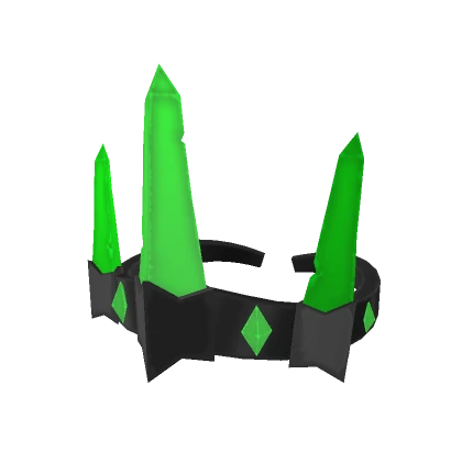 Emerald & Black Corrupt Crown