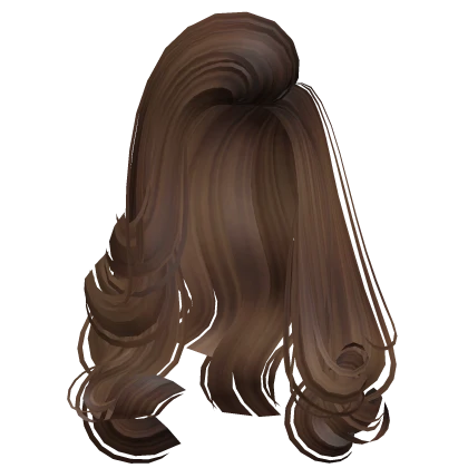 Lana's Side Swept Beehive Brown 