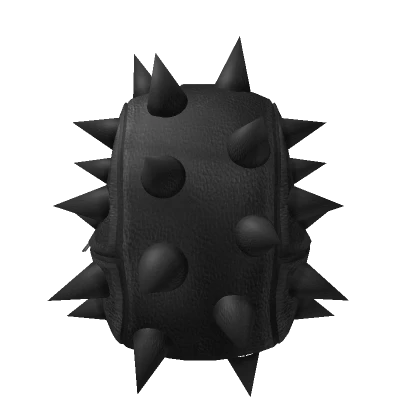 Black Spiked Backpack 