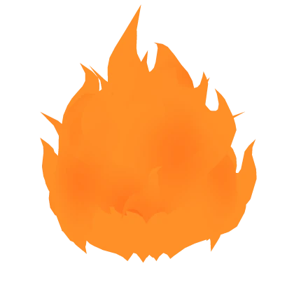 Escanor Flaming Hair (GLOWING)