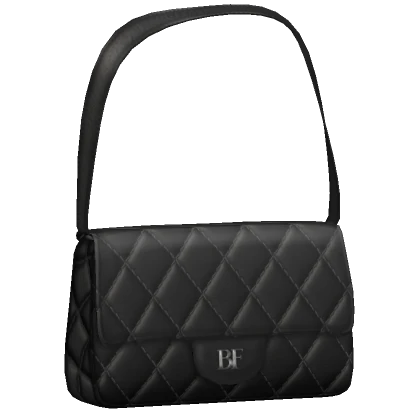 Quilted Luxury Purse in Black