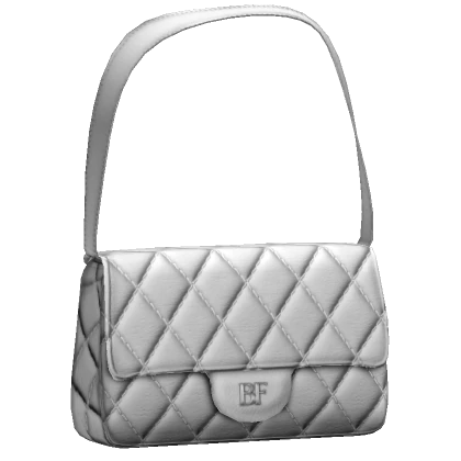 Quilted Luxury Purse in White