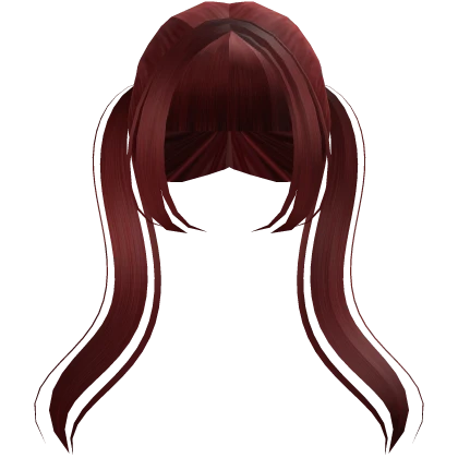 ♡ : Pelo lindo de muñeca rojo de verano