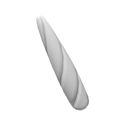 Cute Long White Unicorn Horn