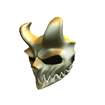 Golden Demon Mask