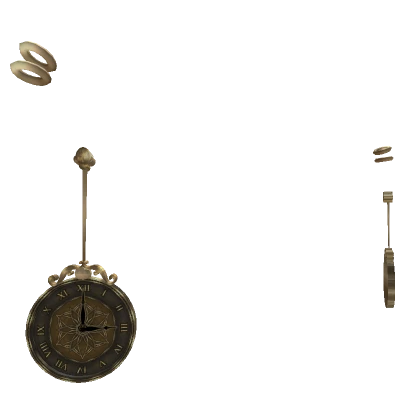 Time Keeper Clock Earrings