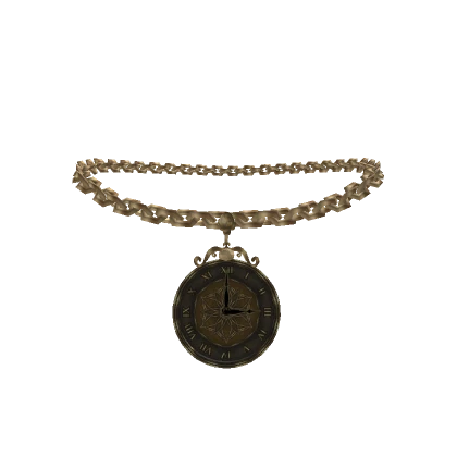 Time Keeper Clock Necklace