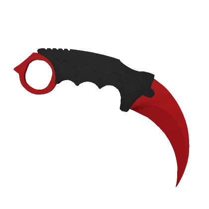 Red Karambit