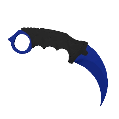 Blue Karambit