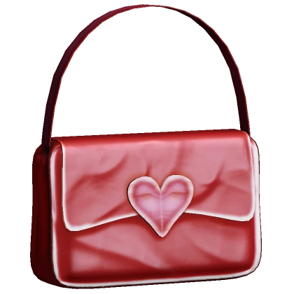 Heart Purse in Red