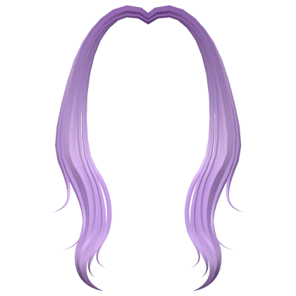 Framed Bangs in Light Purple