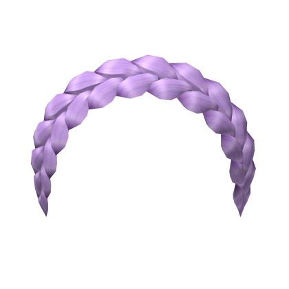 Light Purple Preppy Braid Crown