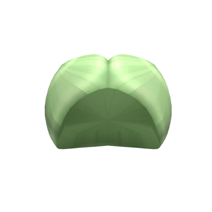 Pigtails Hair Base in Sage Green