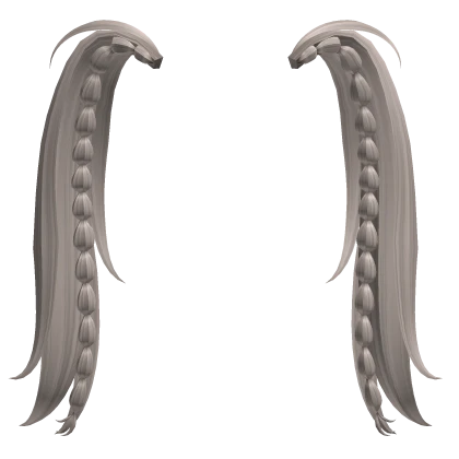 Pigtails N' Bubble Braid Extensions in Ash Blonde