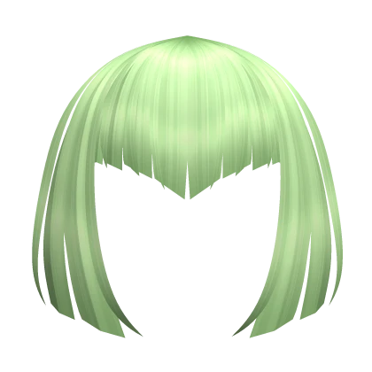 Vamp Bangs in Sage Green