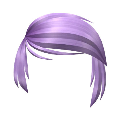 Light Purple Scene Side Bangs