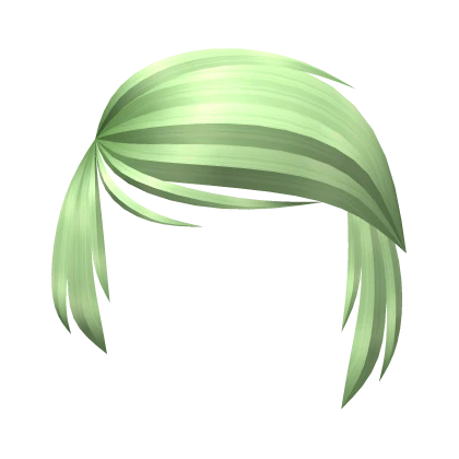 Sage Green Scene Side Bangs