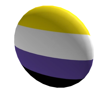 📍Non Binary Pride Pin Badge