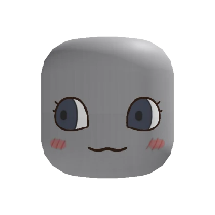 🍀Animated Cute Shy Eyes Face (Blue)