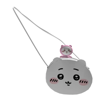 Chiikawa bag with plushie cute