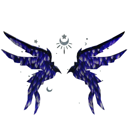 Moon phoenix wings