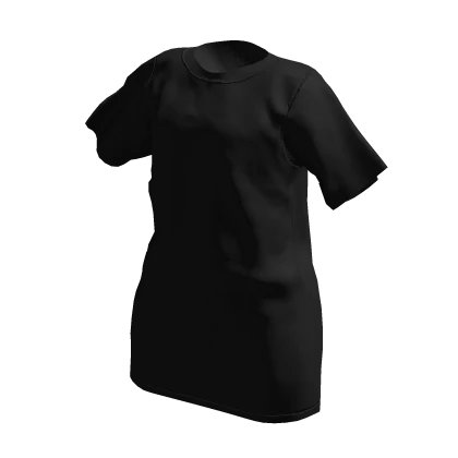 Oversized tee shirt black