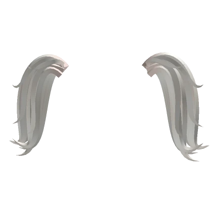 Short Pigtail Extension (white)