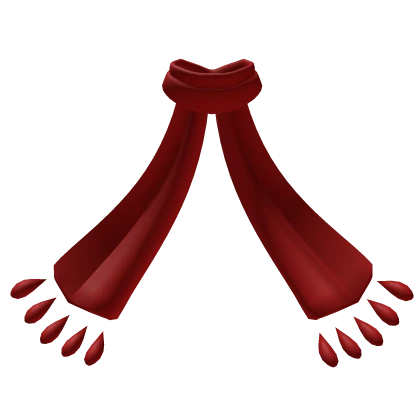 Low Red Scarf (Outward)