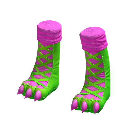 Dino Shoes Neon Watermelon