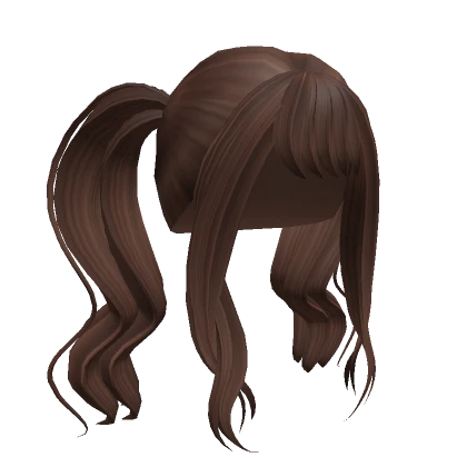 Brown Long Ponytail Hair