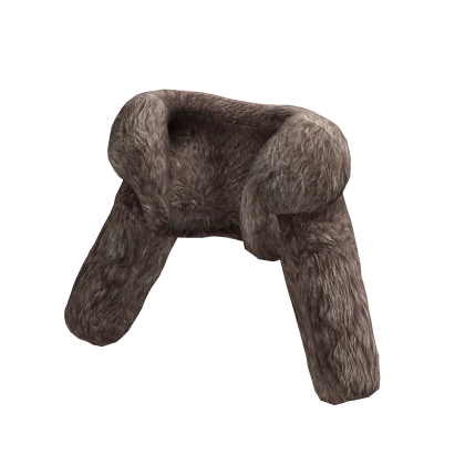 Light Brown Fur Crop Jacket