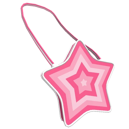 y2k Pink Star Wave Purse