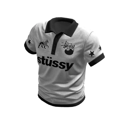 Stussy Polo Shirt White