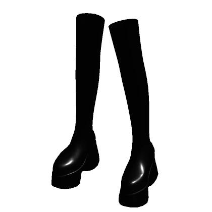 Black Fashion Boots