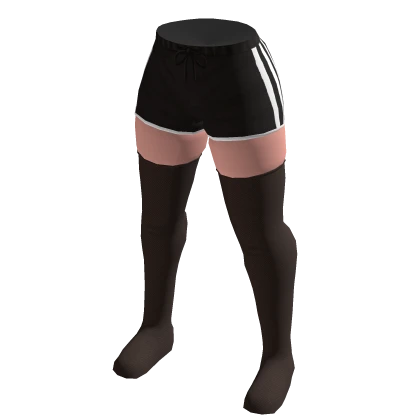 adidas Wide Hipped Shorts and Hold Ups