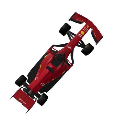 F1/ Formula 1 One Race Car Red SF Faretti