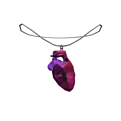 Crystalized Heart Locket