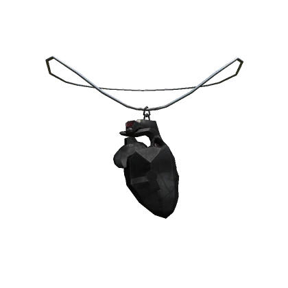 Charred Heart Locket 