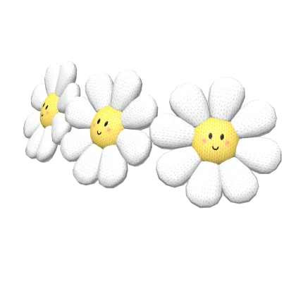 Right Flower Hair Pins