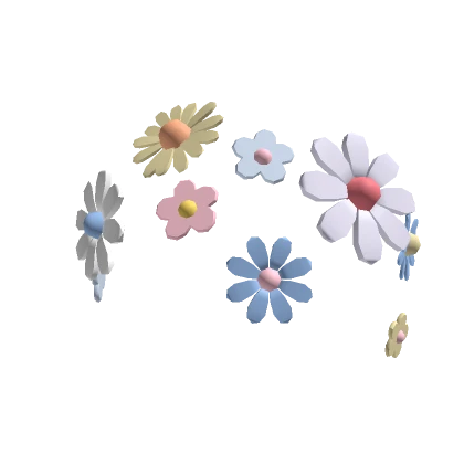 Flowers Hairpin