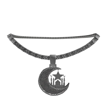 Lil Durk VVS Crescent Moon Chain 1.0