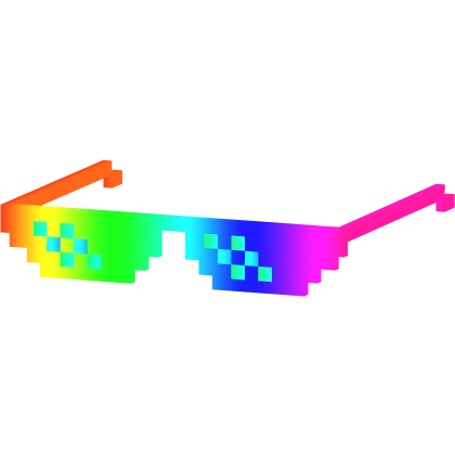 Rainbow Pixel Deal With It Sades